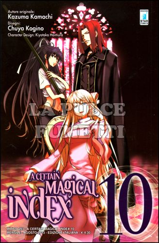 MITICO #   203 - A CERTAIN MAGICAL INDEX 10